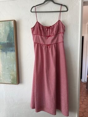 Doen Belline gingham Dress Large